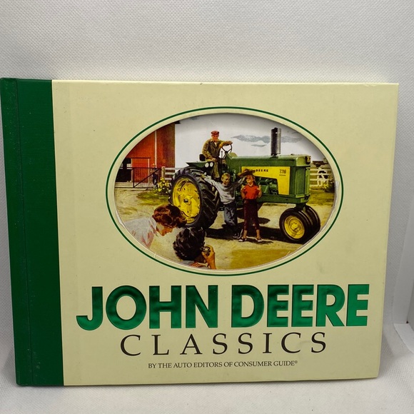 John Deere Classics Vintage Farm Tractor Book Hardcover - Picture 1 of 11